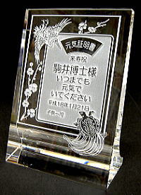 ガラスの盾