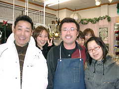 静岡第一テレビ 轟二郎さんとお客様と私